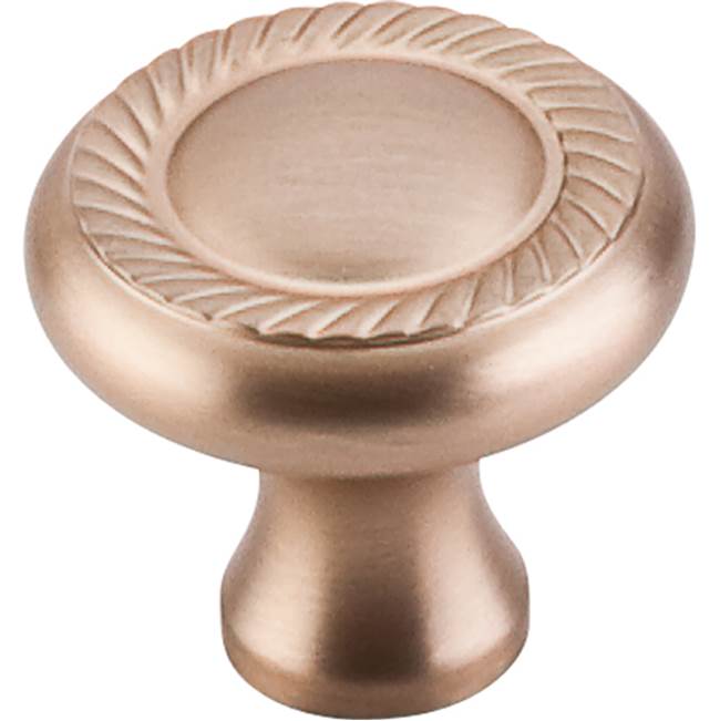 Top Knobs Swirl Cut Knob 1 1/4 Inch Brushed Bronze