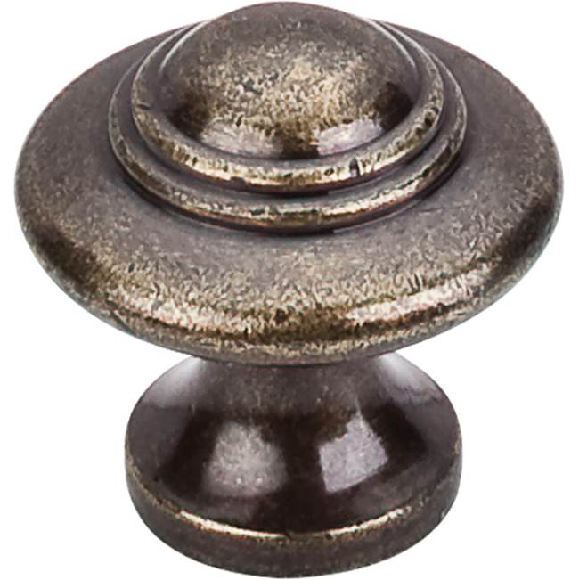 Top Knobs Ascot Knob 1 1/4 Inch German Bronze