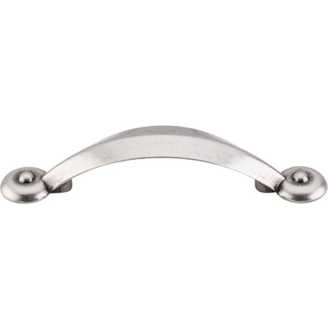 Top Knobs Angle Pull 3 Inch (c-c) Pewter Antique