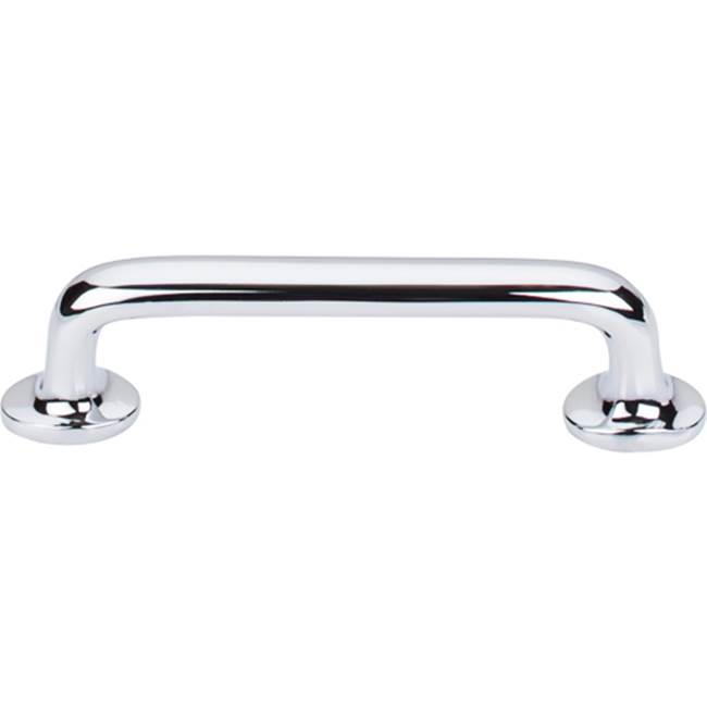 Top Knobs Aspen II Rounded Pull 4 Inch (c-c) Polished Chrome