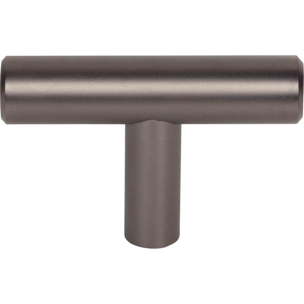 Top Knobs Hopewell T-Handle 2 Inch Ash Gray