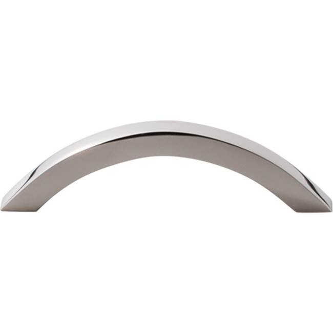 Top Knobs Iola Pull 3 3/4 Inch (c-c) Polished Stainless Steel