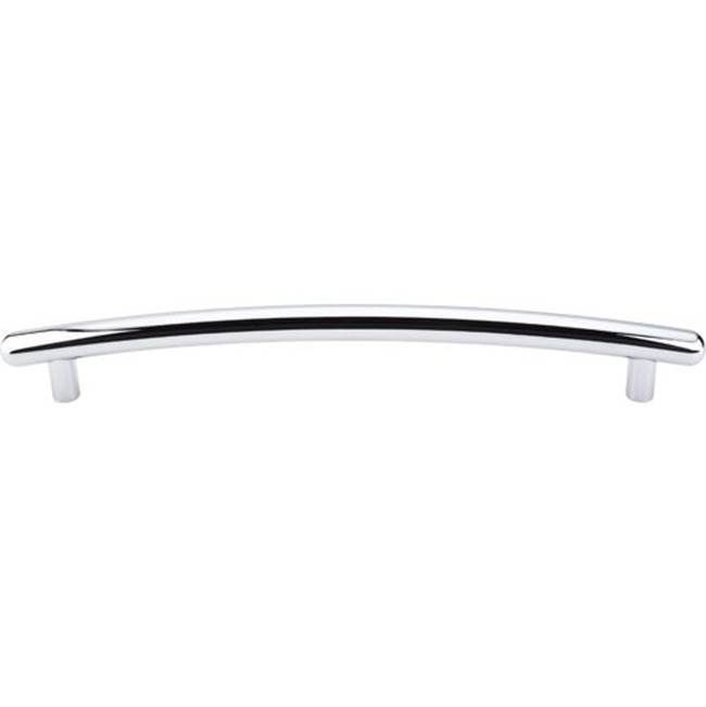 Top Knobs Curved Appliance Pull 12 Inch (c-c) Polished Chrome