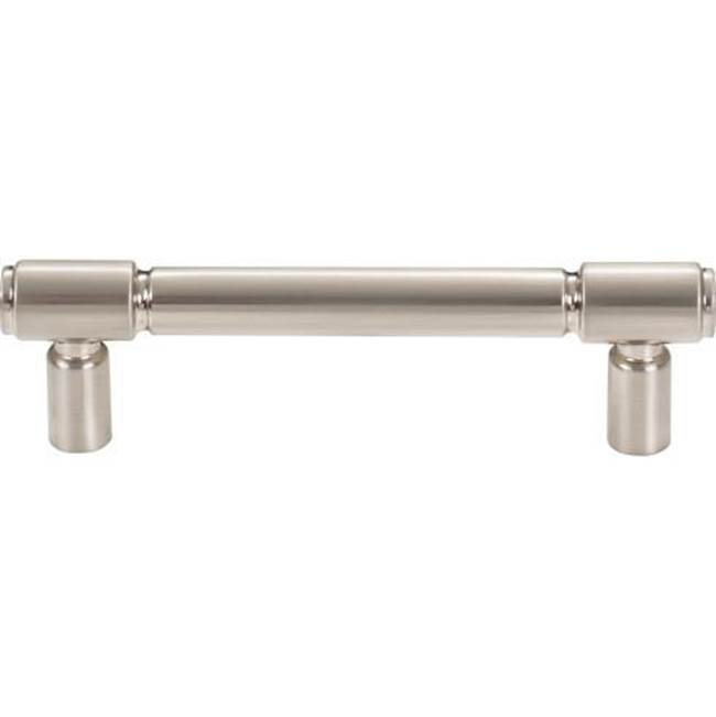 Top Knobs Clarence Pull 3 3/4 Inch (c-c) Brushed Satin Nickel
