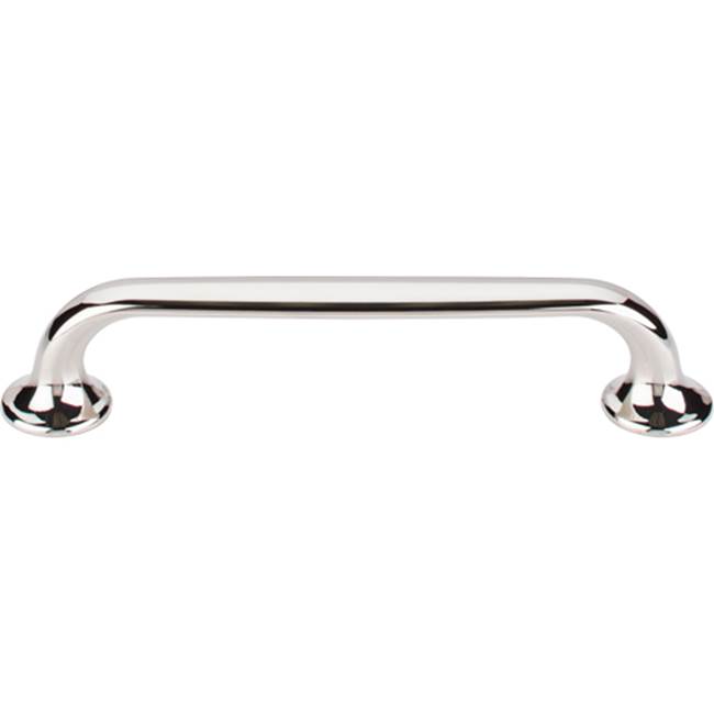 Top Knobs Oculus Oval Pull 5 1/16 Inch (c-c) Polished Nickel