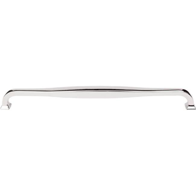 Top Knobs Contour Pull 12 Inch (c-c) Polished Nickel