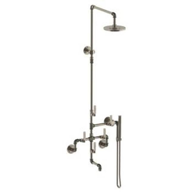 Watermark Wall Mounted Exposed Tub/ Shower With Hand Shower Set