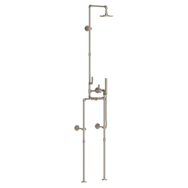 Watermark Floor Mounted Exposed Thermostatic Shower With Hand Shower Set