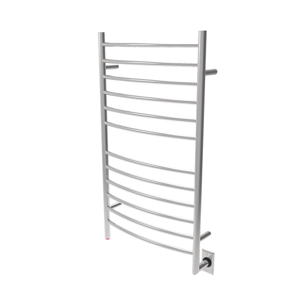 Amba Products Amba RWHL-CP Radiant Large Hardwired Curved Towel Warmer, Polished