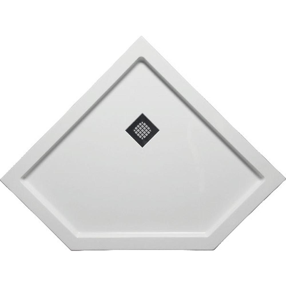 Americh 42'' x 42'' Neo Angle DS Base w/Square Drain - White
