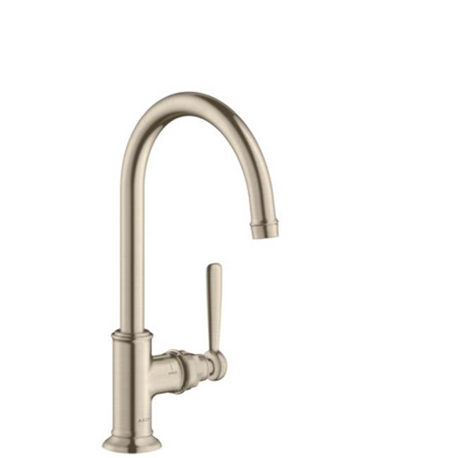 Axor Montreux Single-Hole Faucet 210, 1.2 GPM in Brushed Nickel