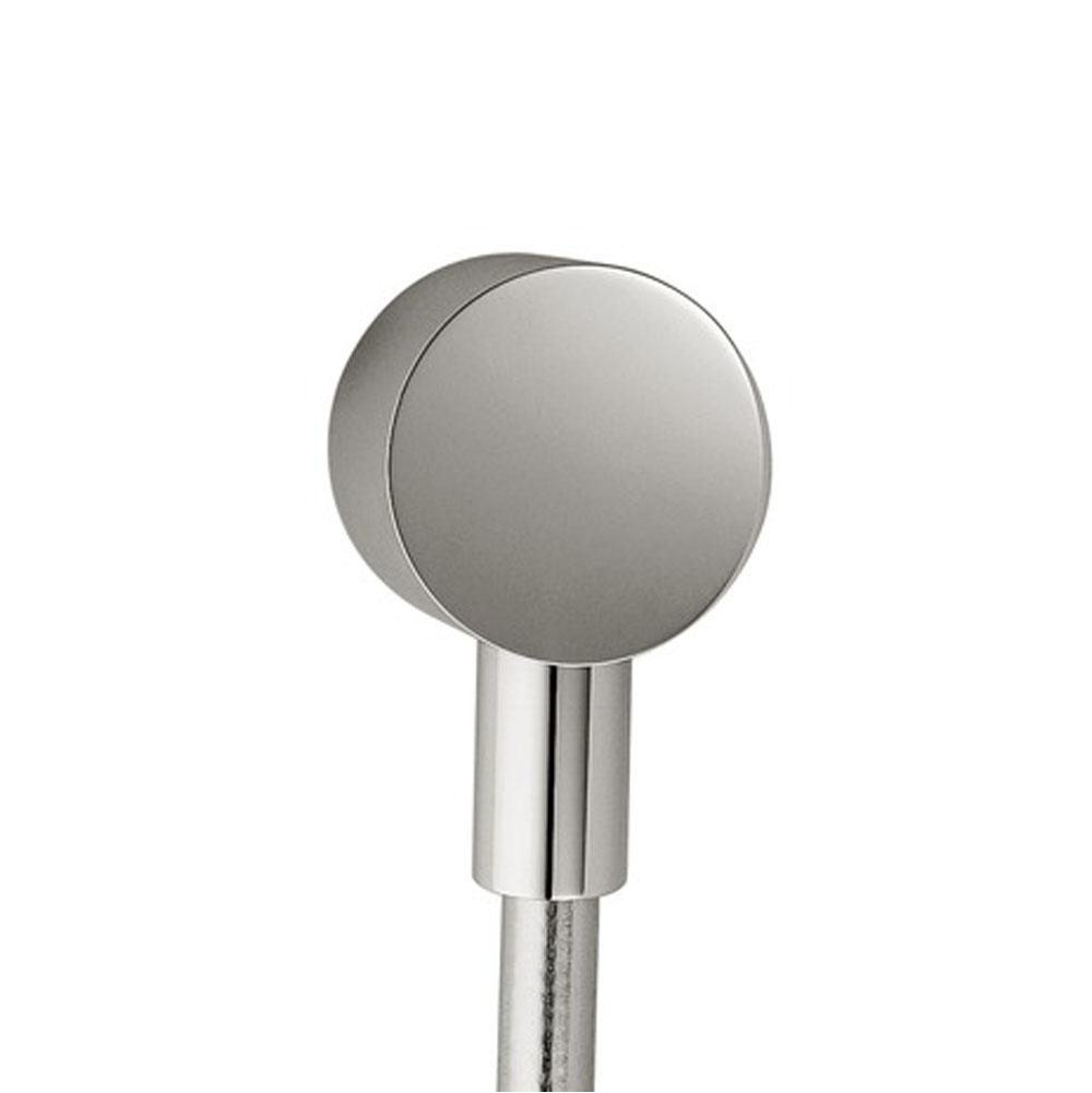 Axor ShowerSolutions Wall Outlet with Check Valves in Polished Nickel