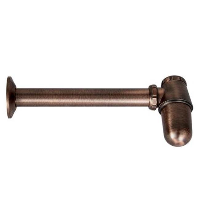 Barclay Lavatory Trap with Wall FlangeOil Rubbed Bronze