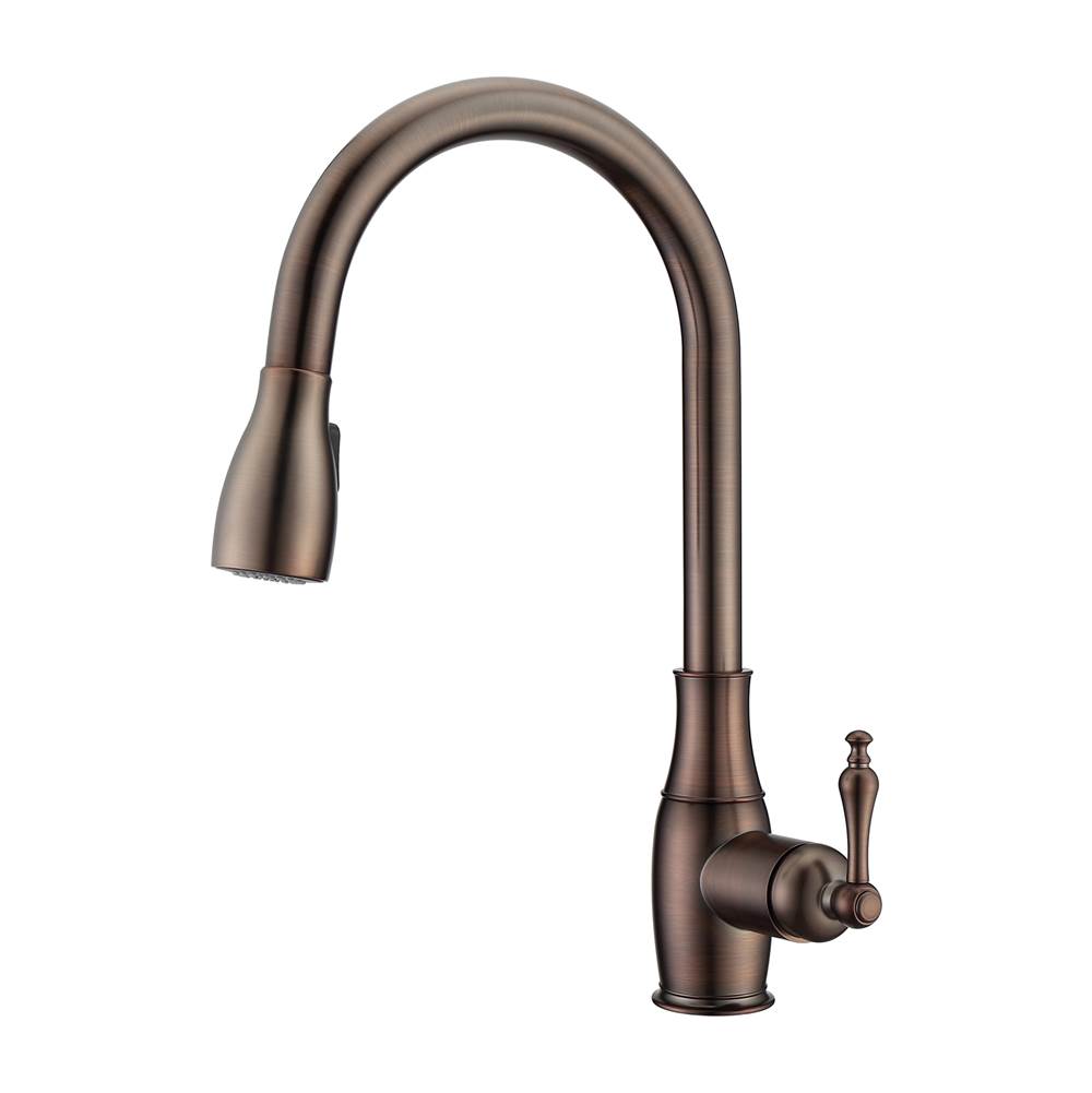 Barclay Cullen Kitchen Faucet,Pull-OutSpray, Metal Lever Handles,ORB