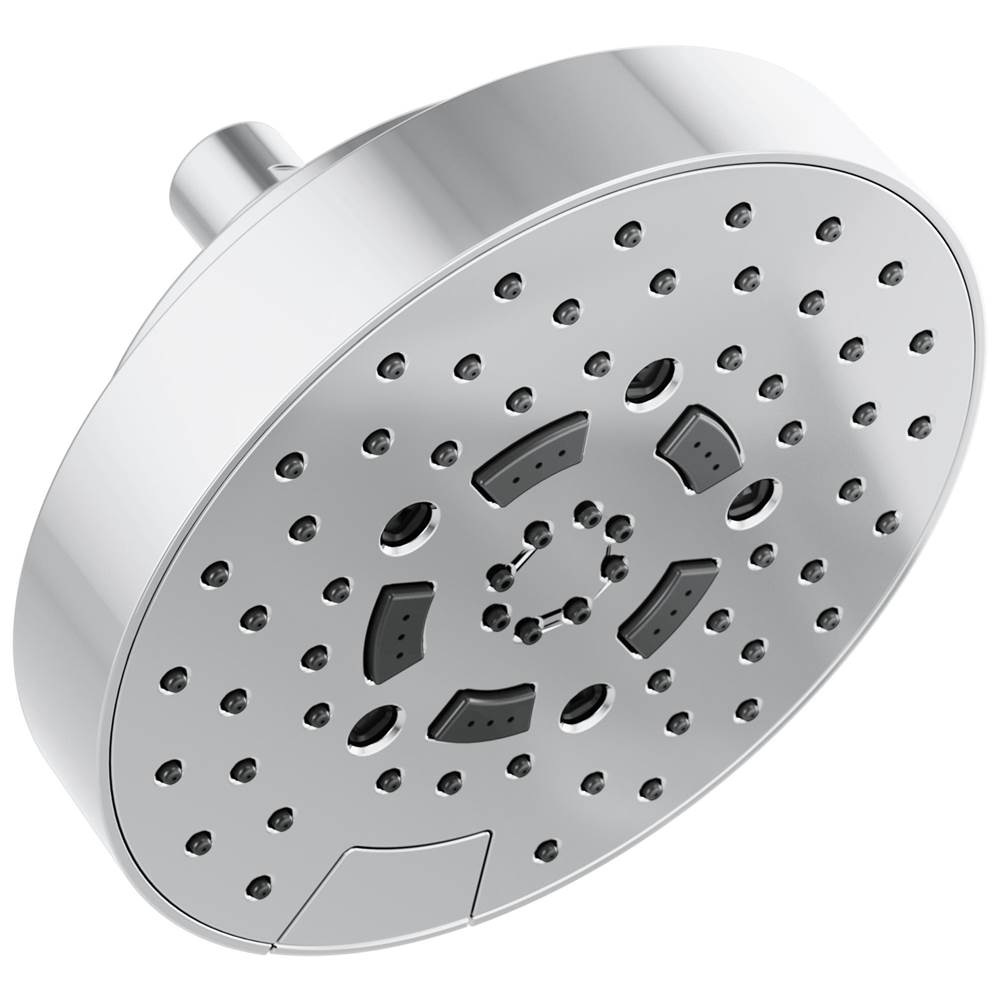 Brizo Universal Showering 7'' Linear Round H2Okinetic® Multi-Function Wall Mount Shower Head - 1.5 GPM