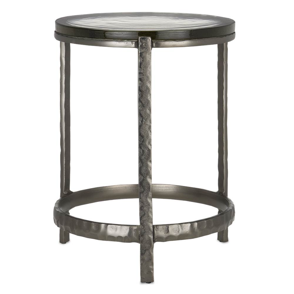 Currey And Company Acea Graphite Accent Table