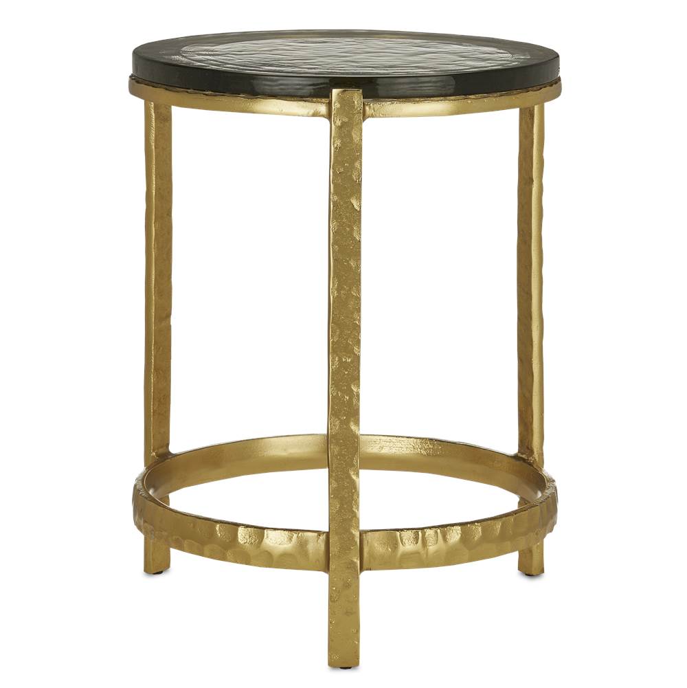 Currey And Company Acea Gold Accent Table