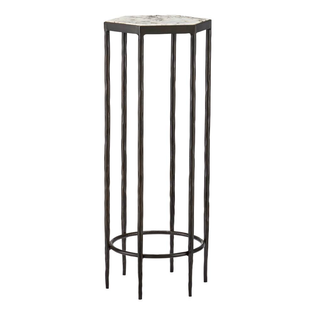 Currey And Company Tosi Marble Accent Table