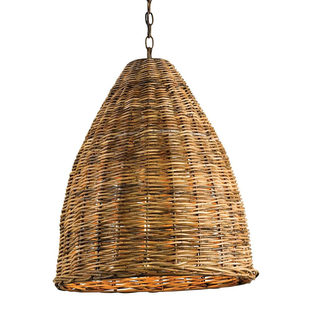 Currey And Company Basket Pendant