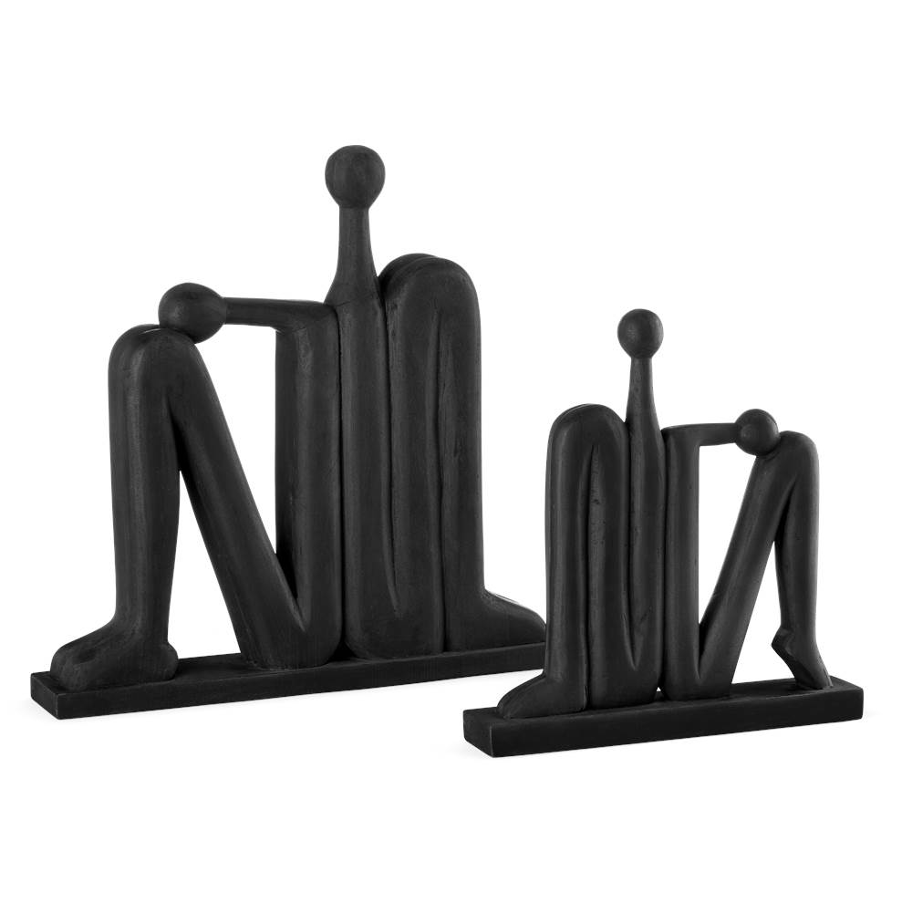 Currey And Company Abstract Figure Set of 2