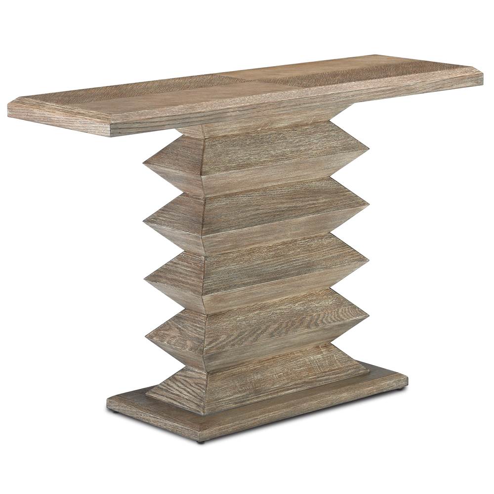 Currey And Company Sayan Pepper Console Table