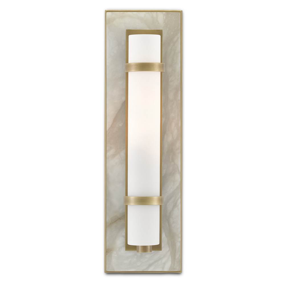 Currey And Company Bruneau Brass Wall Sconce