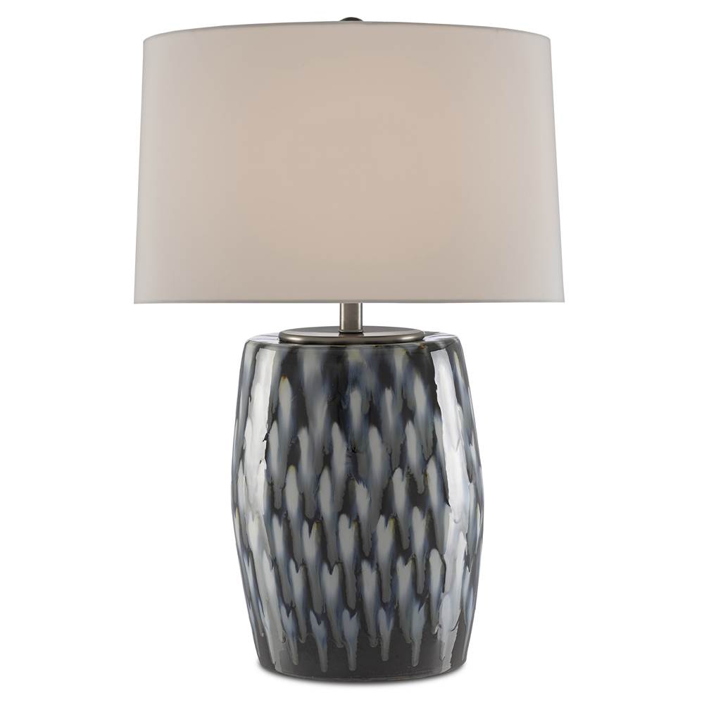Currey And Company Milner Blue Table Lamp