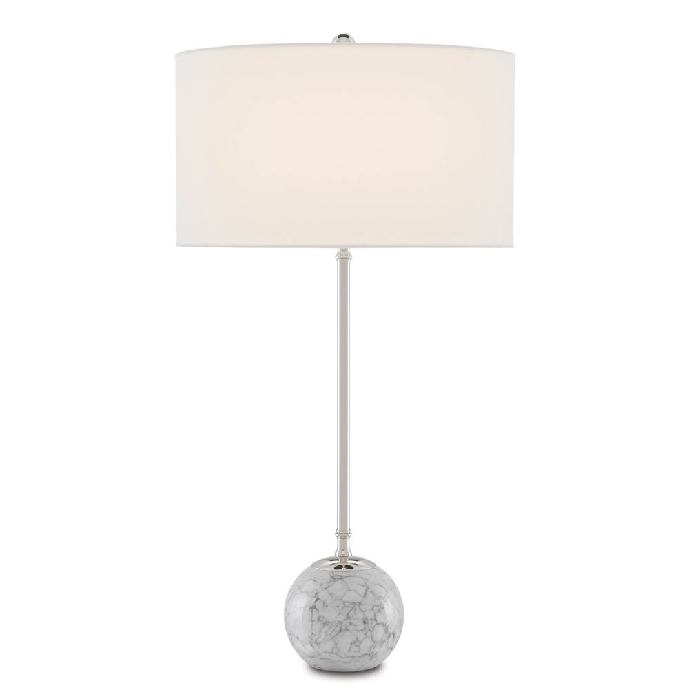 Currey And Company Villette White Table Lamp