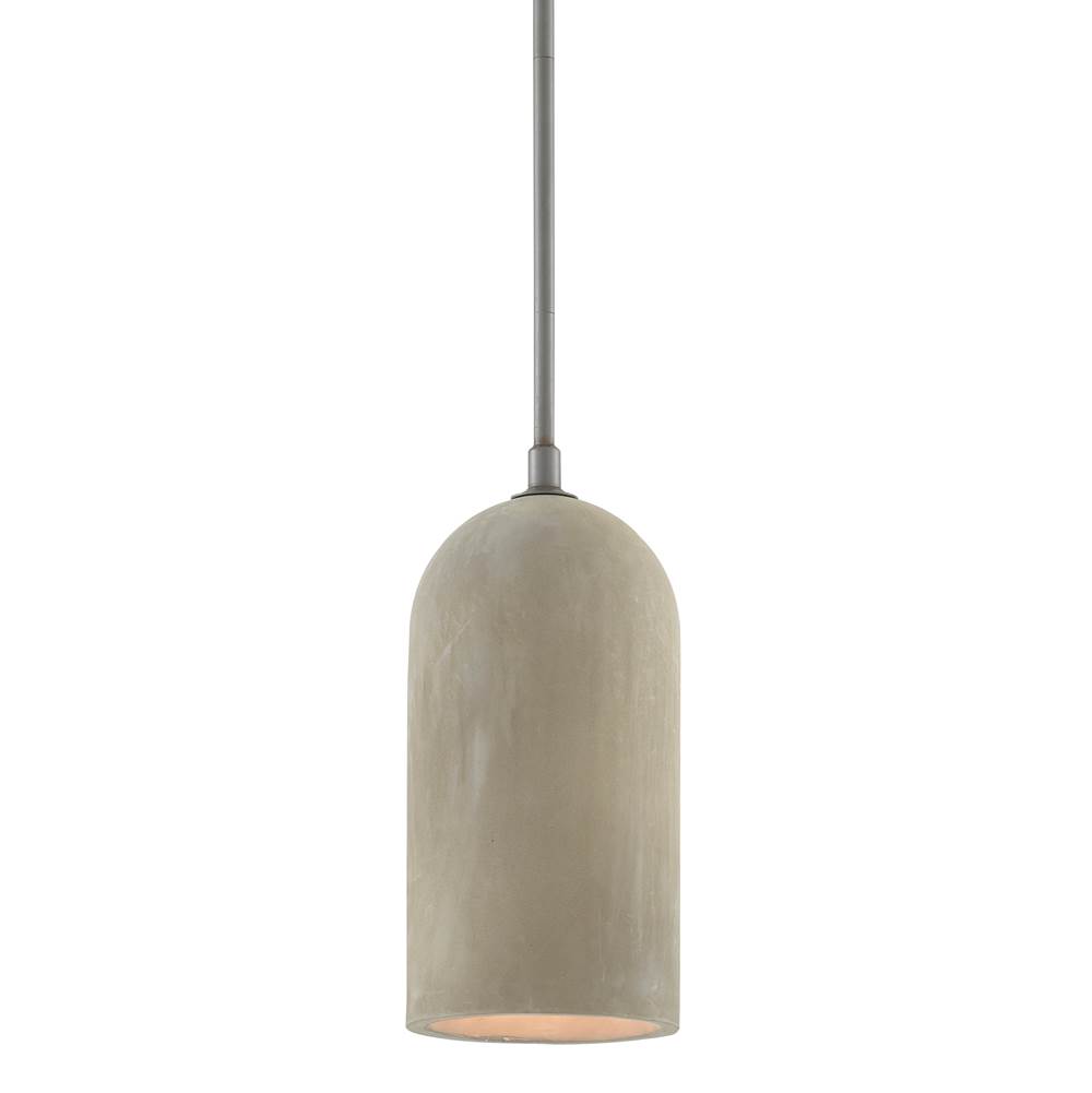 Currey And Company Stonemoss Cylindrical Pendant