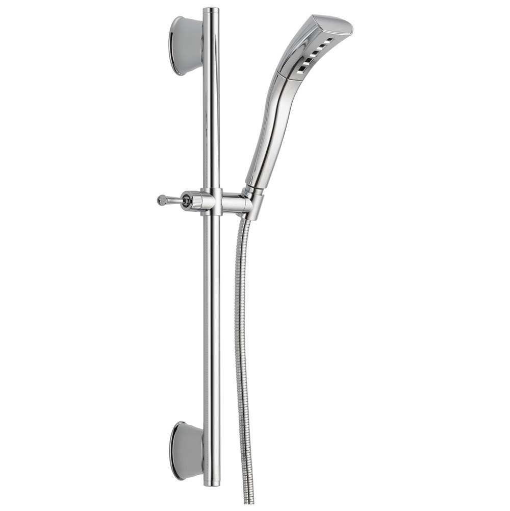 Delta Faucet Universal Showering Components H2OKinetic®Single-Setting Slide Bar Hand Shower