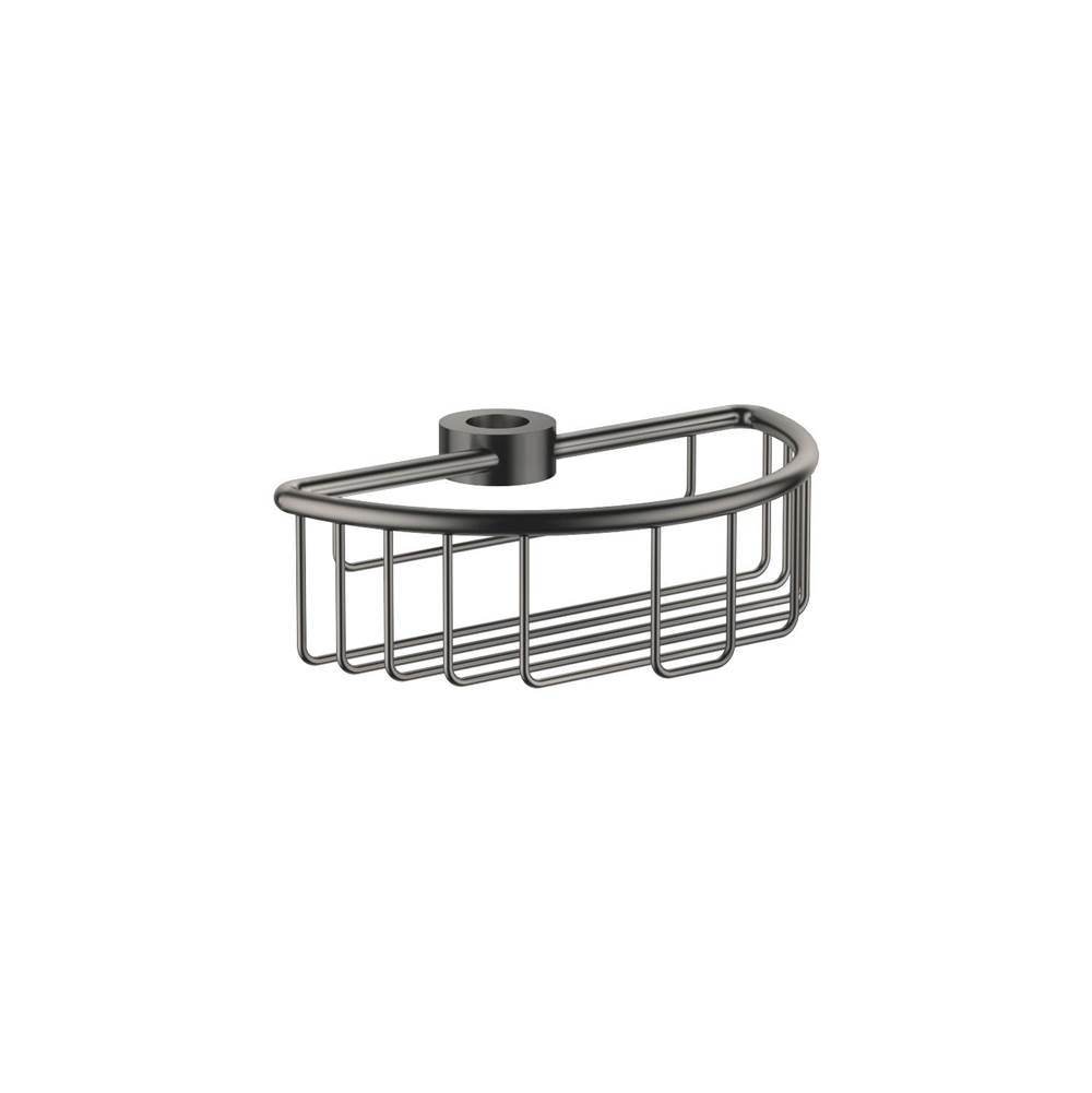 Dornbracht Shower Basket For Slide Bar Installation In Dark Platinum Matte