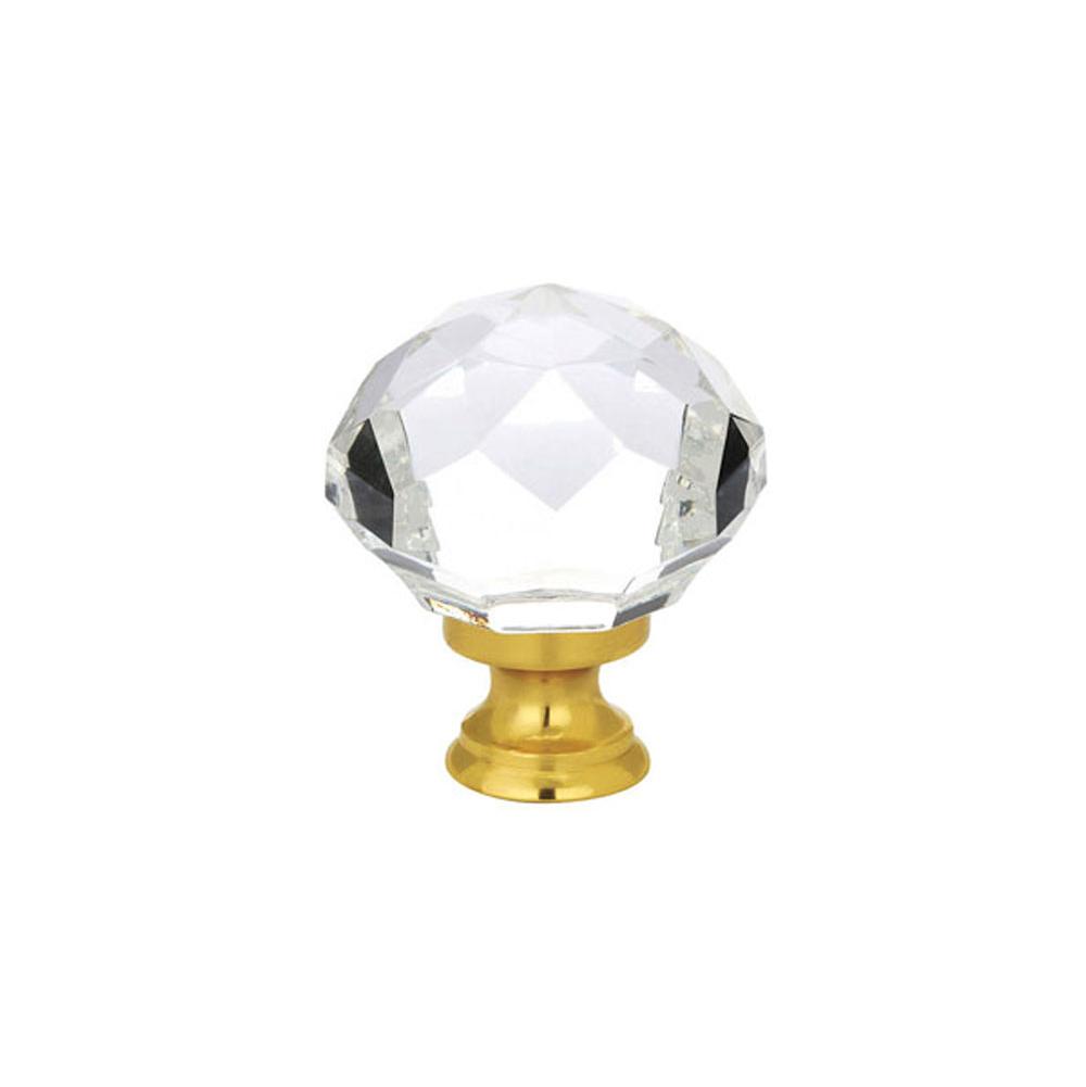 Emtek Diamond Wardrobe Knob, 1-3/4'', US7