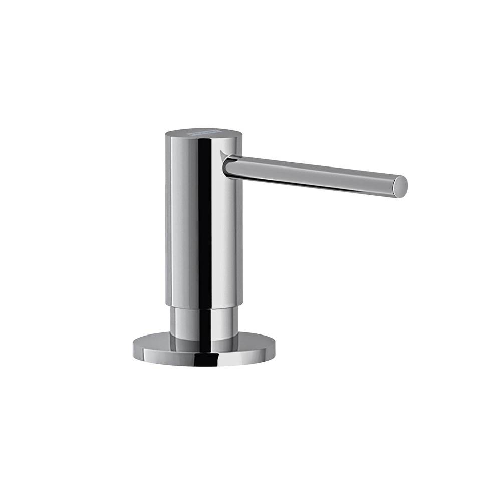 Franke ACT-SD-CHR Single Hole Top Refill Soap Dispenser in Polished Chrome.