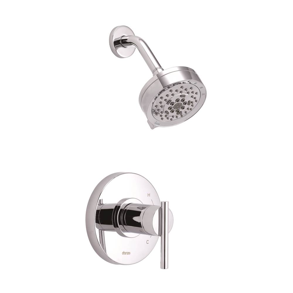 Gerber Plumbing Parma 1H Shower Only Trim Kit & Treysta Cartridge w/ 5 Function Showerhead 2.0gpm Chrome
