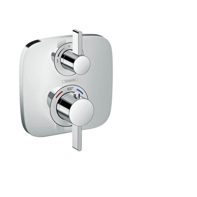 Hansgrohe Ecostat E Thermostatic Trim with Volume Control and Diverter in Chrome