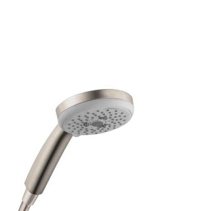 Hansgrohe Croma 100 Handshower E 3-Jet, 2.5 GPM in Brushed Nickel