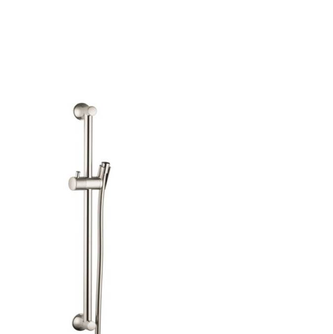 Hansgrohe Unica Wallbar Classic, 24'' in Brushed Nickel