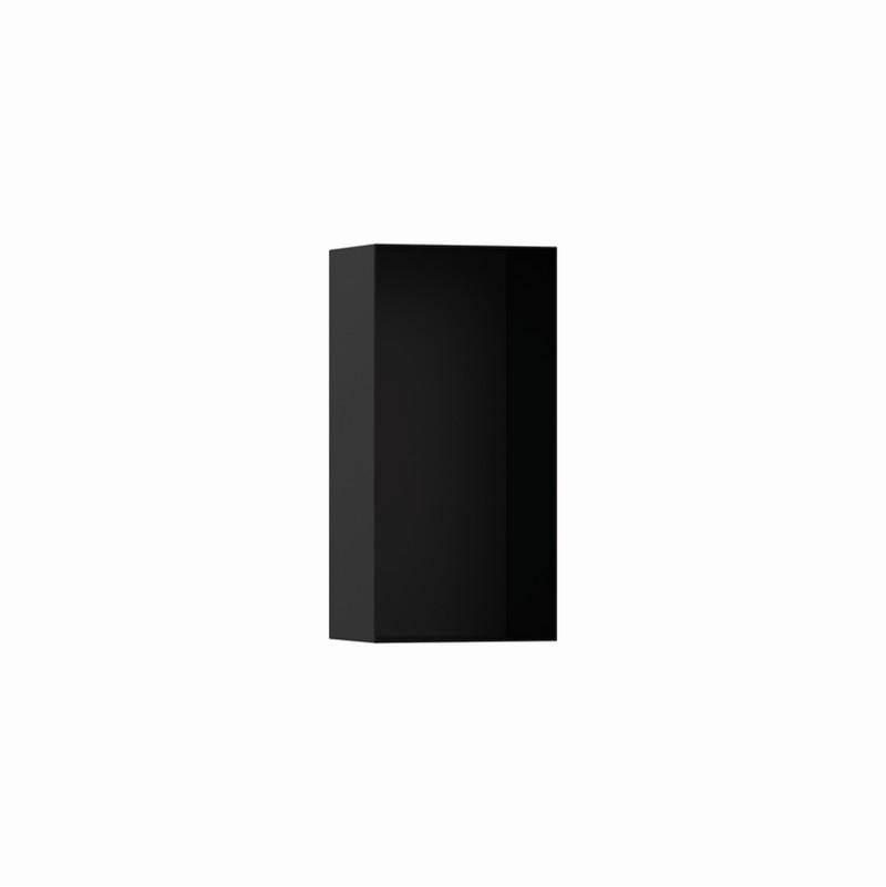 Hansgrohe XtraStoris Minimalistic Wall Niche with Open Frame 12''x 6''x 4''  in Matte Black