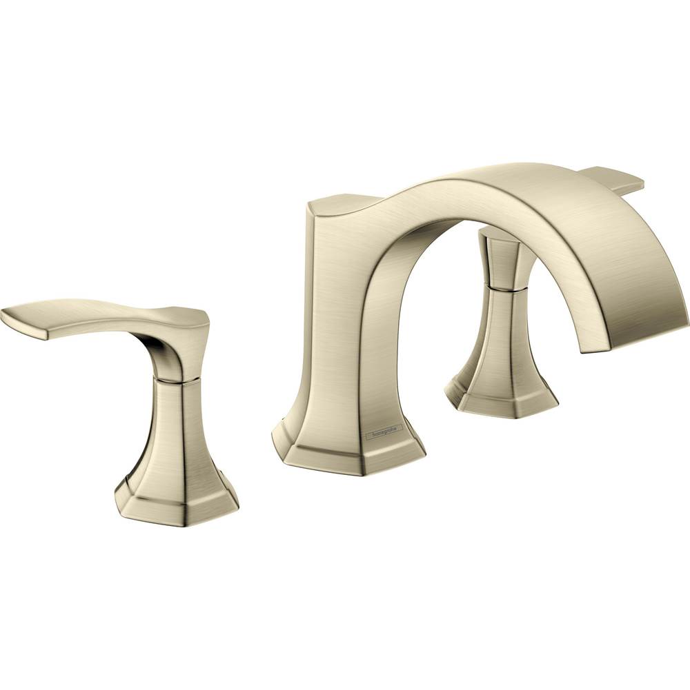 Hansgrohe Locarno 3-Hole Roman Tub Set Trim in Brushed Nickel