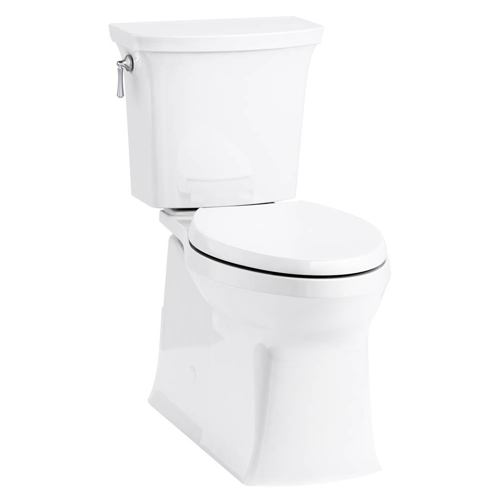 Kohler Corbelle® Comfort Height® Two-piece elongated 1.28 gpf chair height toilet