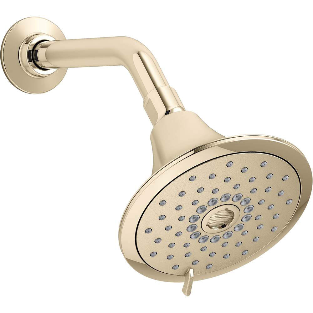 Kohler Forte® 2.5 gpm multifunction showerhead with Katalyst® air-induction technology