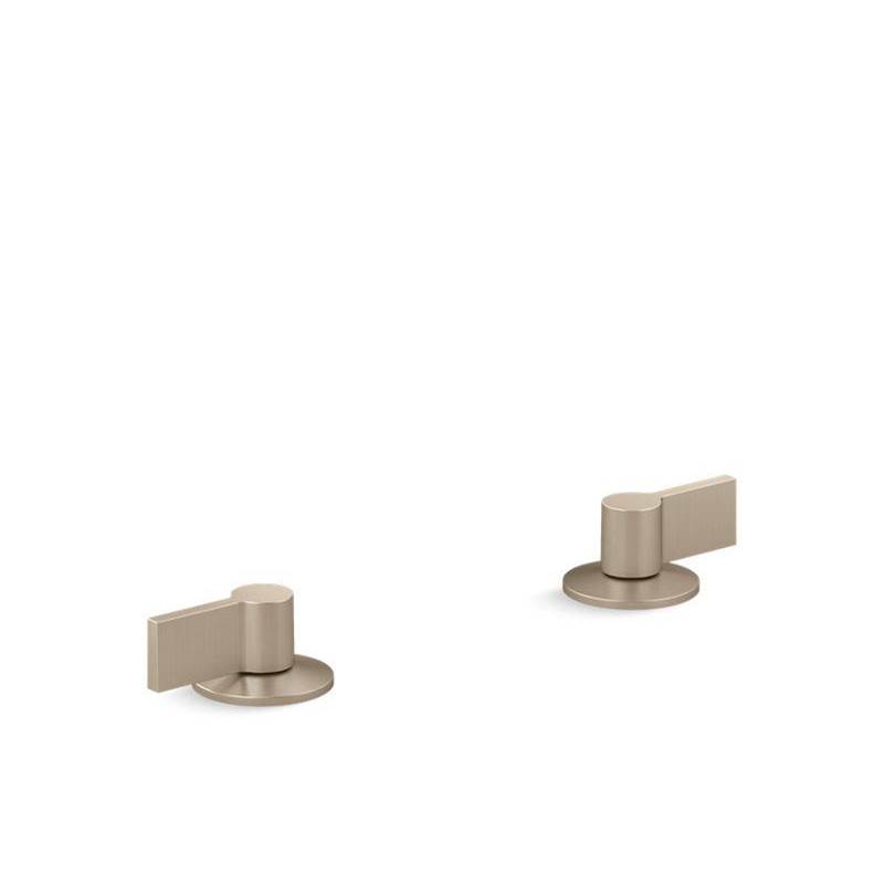 Kohler Components® Deck-mount bath faucet handles with Lever design