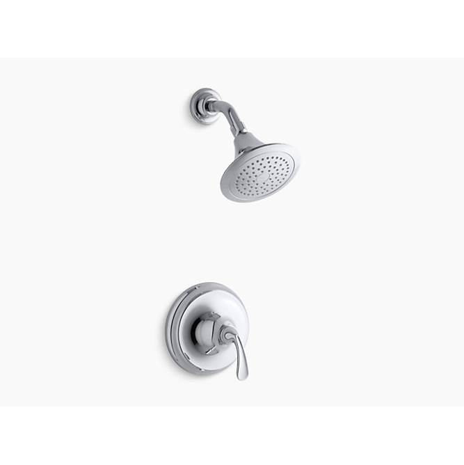 Kohler Forte® Sculpted Sculpted Rite-Temp® shower trim with 2.5 gpm showerhead