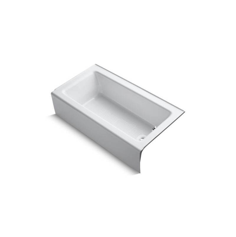 Kohler Bellwether® 60'' x 32'' alcove bath with integral apron and right-hand drain