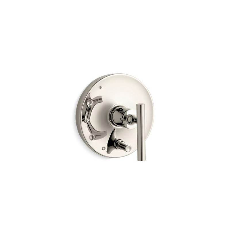Kohler Purist® Rite Temp® pressure balancing valve trim with lever handles, valve not included