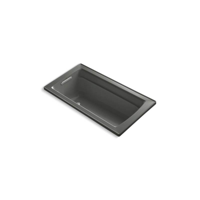 Kohler Archer® 60'' x 32'' drop-in bath with Bask® heated surface and reversible drain