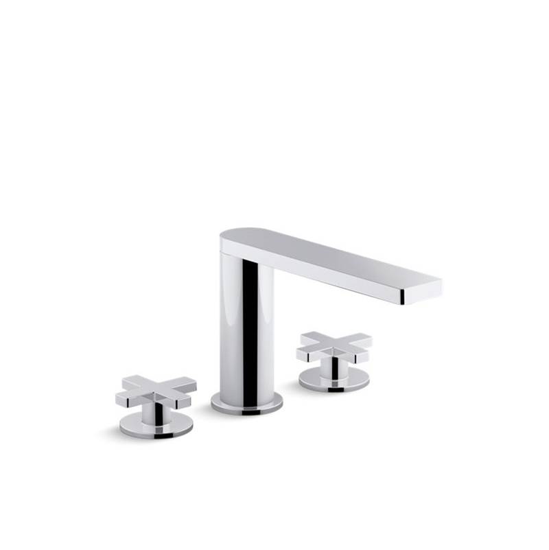 Kohler Composed® deck-mount bath faucet with cross handles