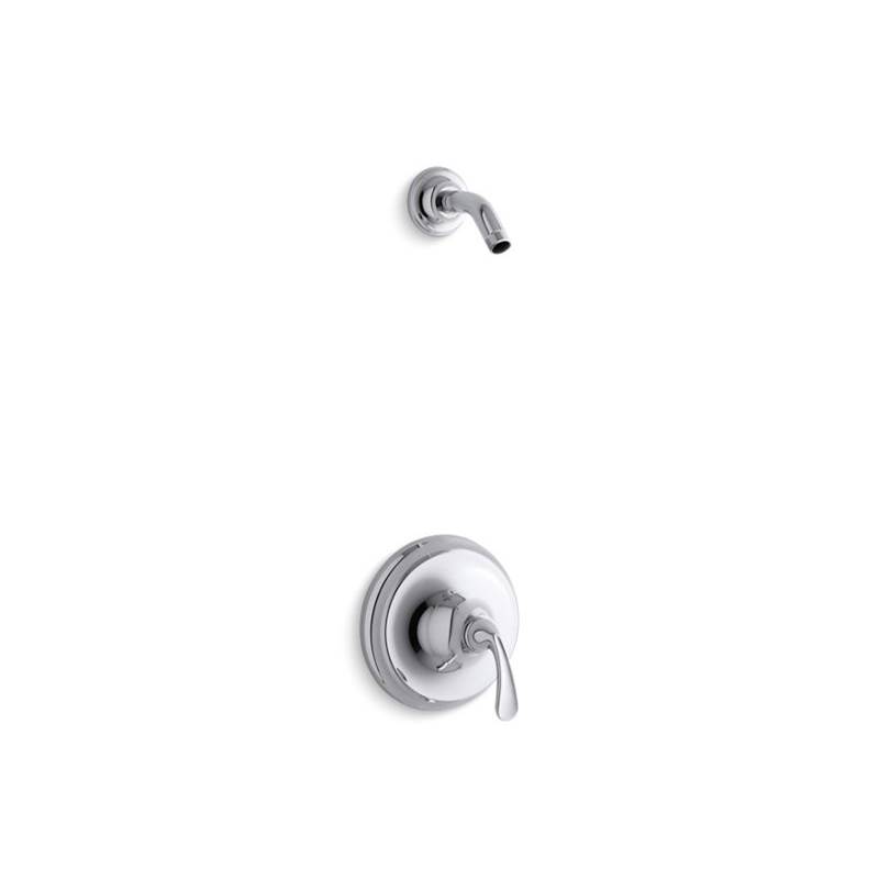 Kohler Forte® Sculpted Sculpted Rite-Temp(R) shower valve trim, less showerhead