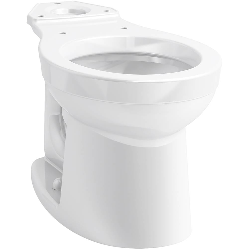 Kohler Kingston™ Round-front toilet bowl with antimicrobial finish