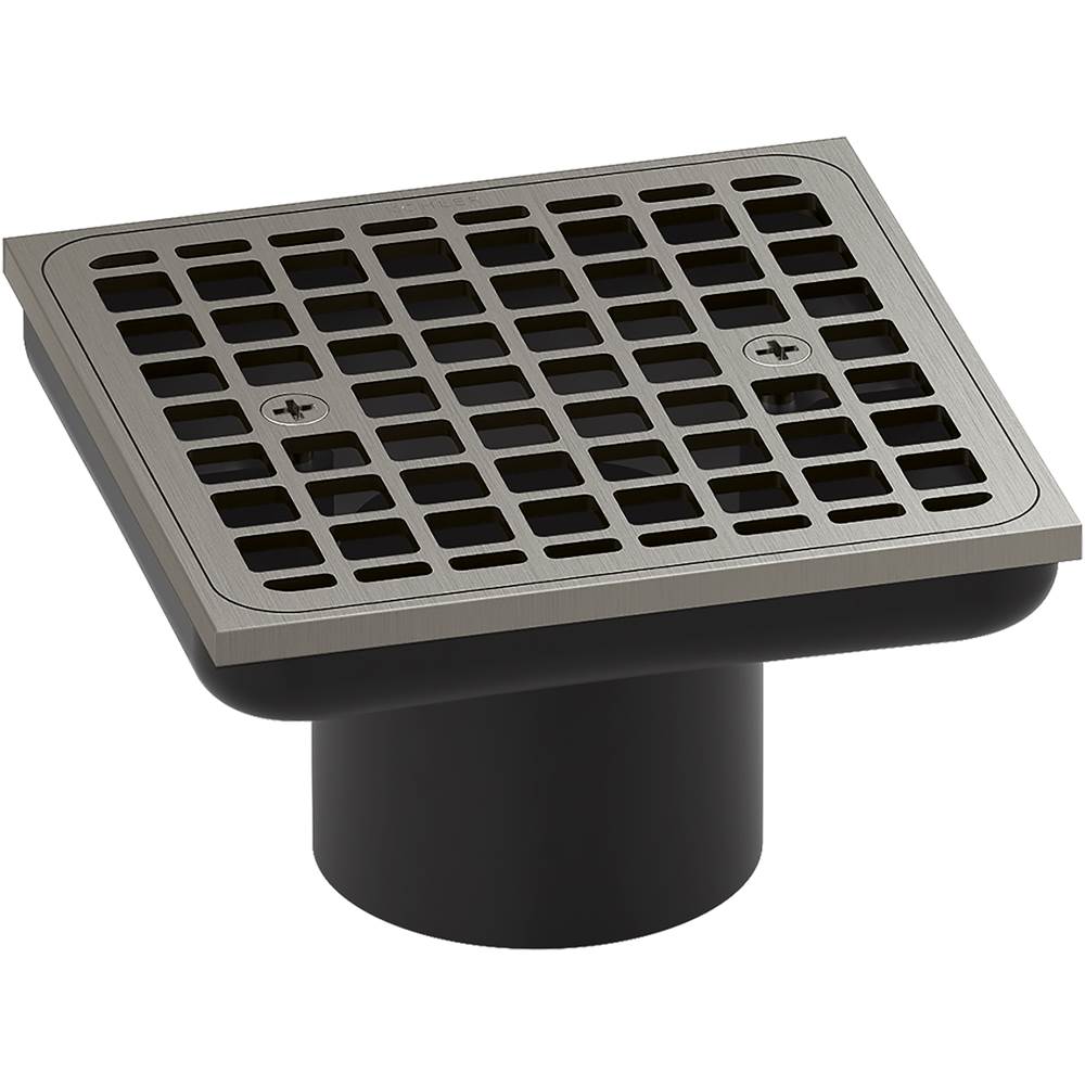 Kohler Clearflo square brass tile-in shower drain (drain body not included)
